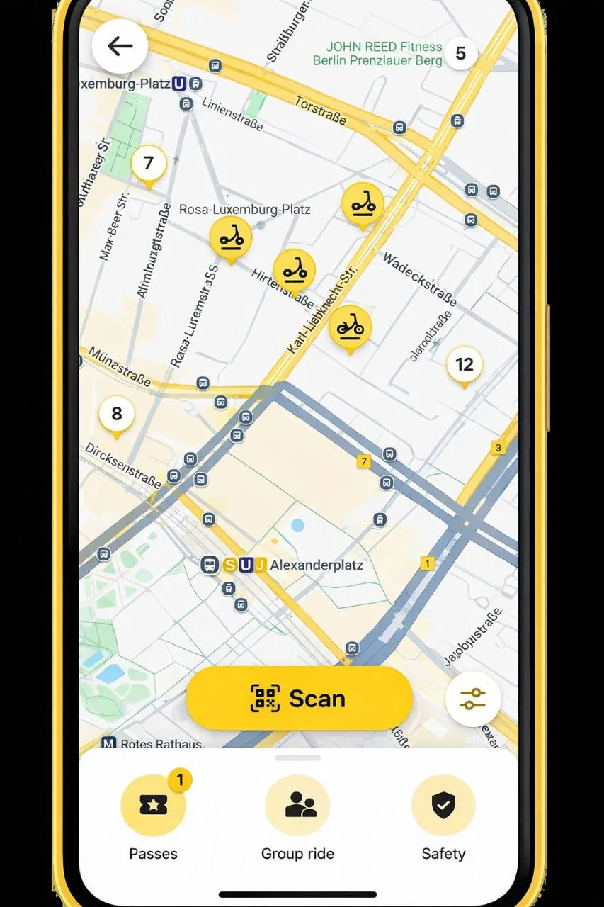 الخطوة 1: ابحث عن سكوتر